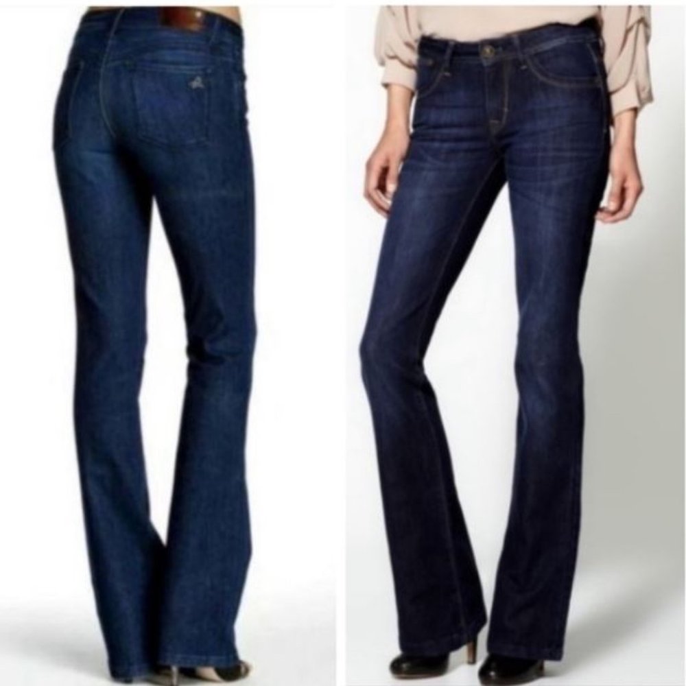 DL1961 Jennifer High-Rise Boot Liberty jeans
